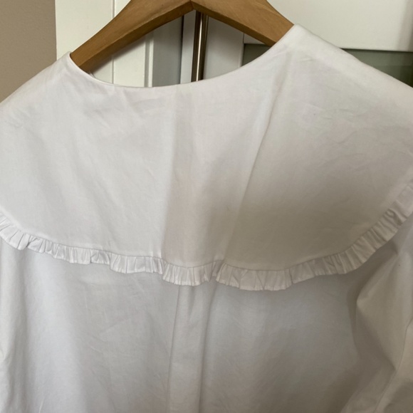 OAK + FORT Big Collar Blouse (S) - Picture 5 of 5